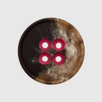 Polyester knoop 4-gaats kleur52 UNION KNOPF 0454048.52