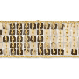 Pailletjes sierband 25mm van UNION KNOPF 5909