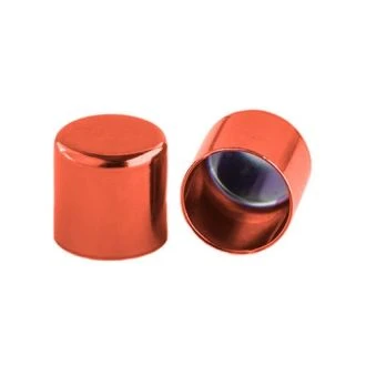 Metalen eindkap Oranje 6mm MT015184