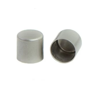Metalen eindkap Pearl Nickel 6mm MT015217