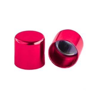 Metalen eindkap Rood 6mm MT015189