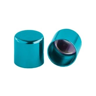 Metalen eindkap Turquoise 6mm MT015183
