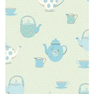 Summer Loft tea set 100% katoen 145cm breed van GUTERMANN 647110-75