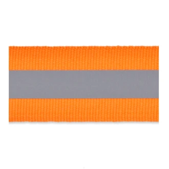 Reflecterend band oranje grijs van UNION KNOPF 6885