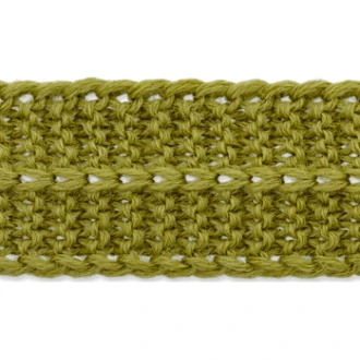 Wollen vouwbare tresband sierband van UNION KNOPF 7551