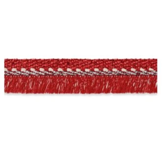Franjes band 12mm rood UNION KNOPH 7650