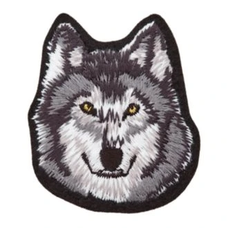 Wolf motief 6cm applicatie van PRYM