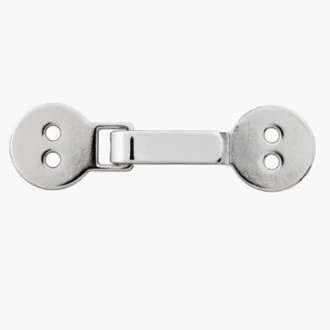 Metalen haak oog sluiting 45mm van UNION KNOPF 501074