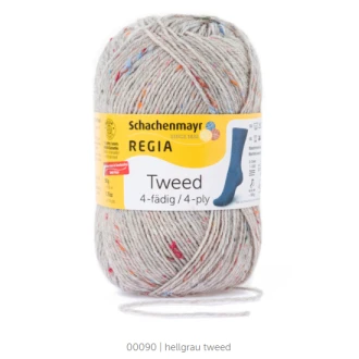 Tweed 4draads sokkenwol mixgaren 100gr 400m van SCHACHENMAYR 035.9801245