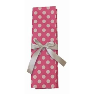 Breinaalden etui polka dot roze/wit van KLEIBER 91844