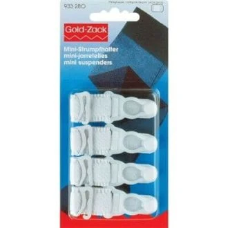 Mini jarretels wit van PRYM 033.933280