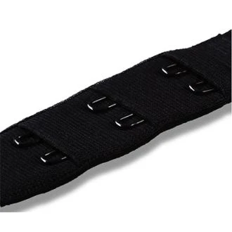 BH verlengstuk 2-haaks 25mm zwart van PRYM 033.992131