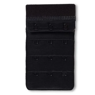 BH verlengstuk 3-haaks 50mm zwart van PRYM 033.992151