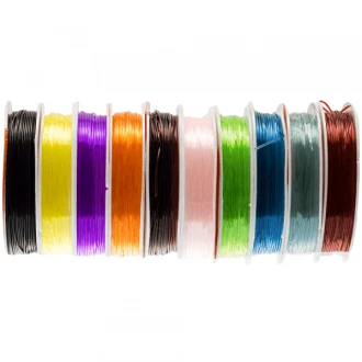 Gekleurd Elastiek 0.8 mm 8 Meter A2309