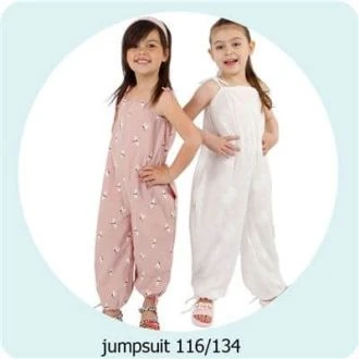 Naaipatroon jumpsuit mt 116 - 134 van ADIY 056.ADIY102