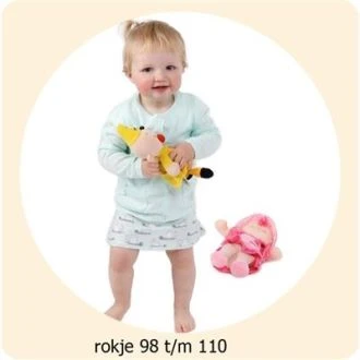 Naaipatroon rokje mt 98 - 110 van ADIY 056.ADIY31