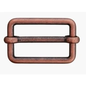 Metalen gesp antiek koper van UNION KNOPF 0055394 020