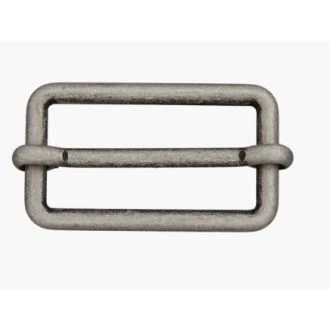 Metalen gesp antiek staal van UNION KNOPF 0055394 020 0833