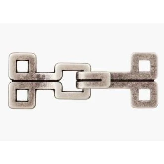 metalen gesp antiek zilver van UNION KNOPF 0501077 040 0083