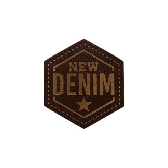 Applicatie leer New Denim 3,5cm van VERACHTERT PN-0194300