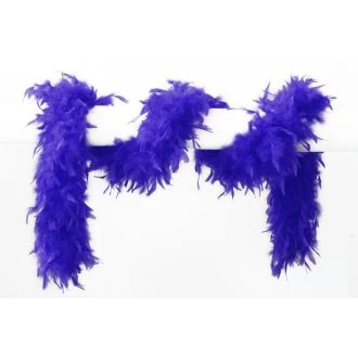 Gekleurde veren boa 180cm lang van RESTYLE 017.4005 