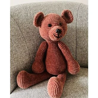 Beer velvet haakpakket roze van N' STUDIO