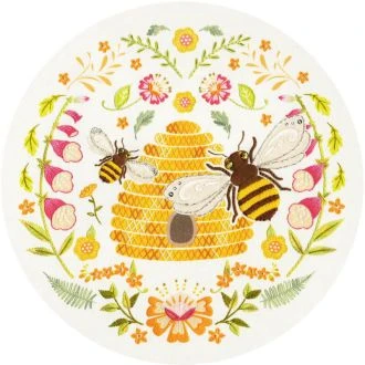Folk Bees borduurpakket STITCHCOMPANY bt-ekp01