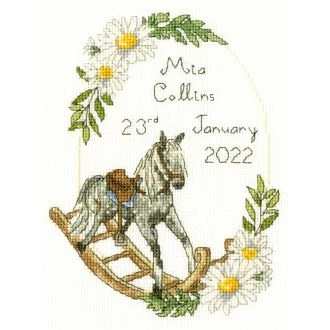 Victorian Rocking Horse borduurpakket STITCHCOMPANY bt-xss12