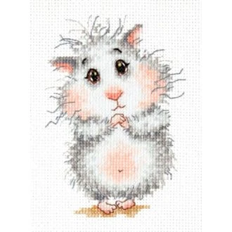 BUY A HAMSTER, PLEASE! borduurpakket van STITCHCOMPANY ci-019-016