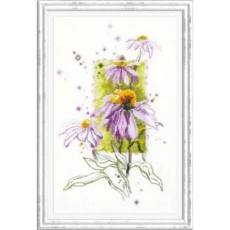 Borduurpakket Echinacea van STITCHCOMPANY CI-100-101