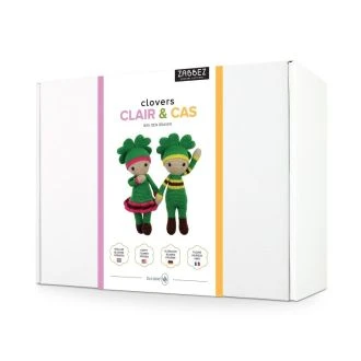 Haakpakket clovers Claire & Cas van Zabbez 014.197