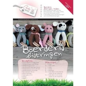 Haakpatroon boerderij bijtringen van CUTEDUTCH 056.36416