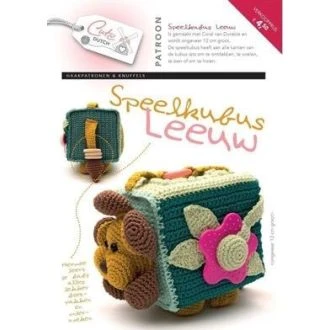 Haakpatroon speelkubus leeuw van CUTEDUTCH 056.36478