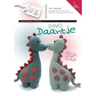 Dino Daantje haakpatroonboek van CUTEDUTCH 056.36881