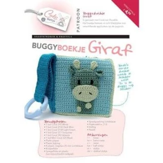 Haakpatroon buggyboekje giraffe van CUTEDUTCH 056.36423