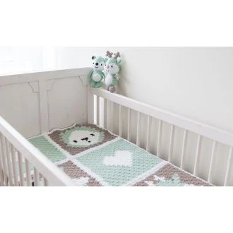 Haakpakket deken 100x130cm van DENDENNIS 014.114