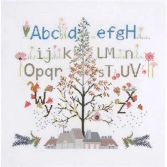 Borduurpakket 4 seizoenen ABC van DMC 074.BK1733