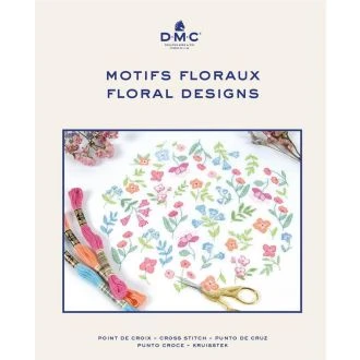 Bloemendesigns borduurboek van DMC PN-195653