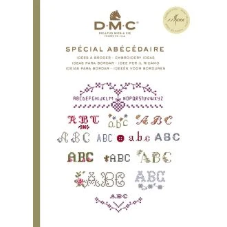 Mini borduurboek ABC borduurideeën van DMC PN_0195646