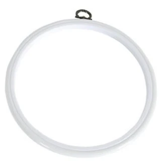 Borduurlijst 2 in 1 wit kunststof 13cm van DMC PN-0153610