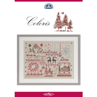 Kruissteek borduurboek kerst van DMC 059.11.15277