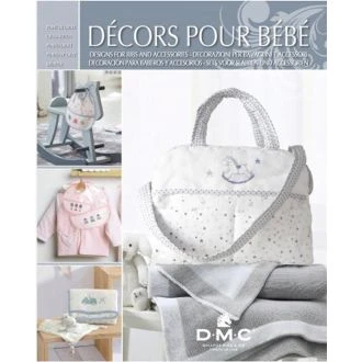 Decors pour bébé borduurboek voor babies van DMC PN-0173351