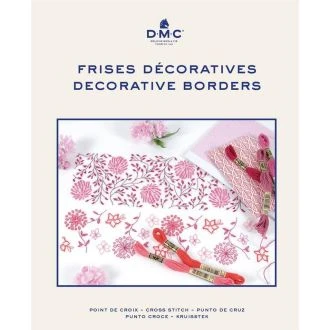Decoratieve Randen borduurboek van DMC PN-0195654