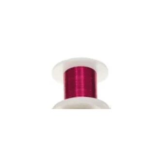 Koperdraad donkerroze 0,4mm 275cm van DB A2700G