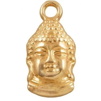 Buddha bedel goud 15x7mm van DREAMBEADS M1870