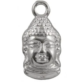 Buddha bedel antiek zilver 15x7mm van DREAMBEADS M1868