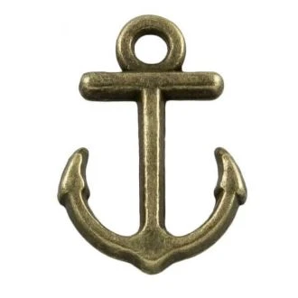 Anker bedel brons 11x4mm van DREAMBEADS M1893