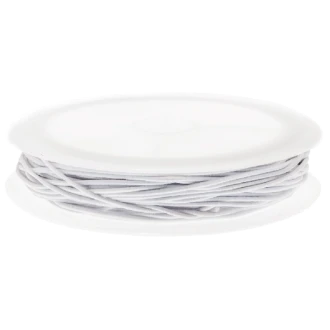 Wit elastiek rijgdraad 0.6mm 19m van DREAMBEADS A2601