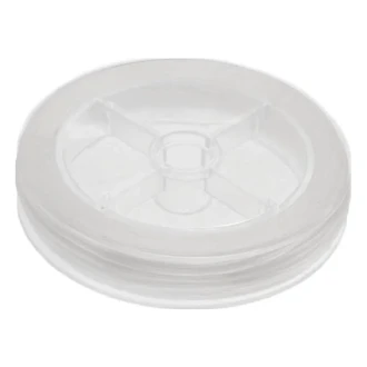 Elastiek transparant 0,7mm 25m van DREAMBEADS A2301