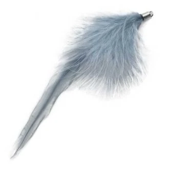 Veertje 12cm blue grey van DREAMBEADS M1717